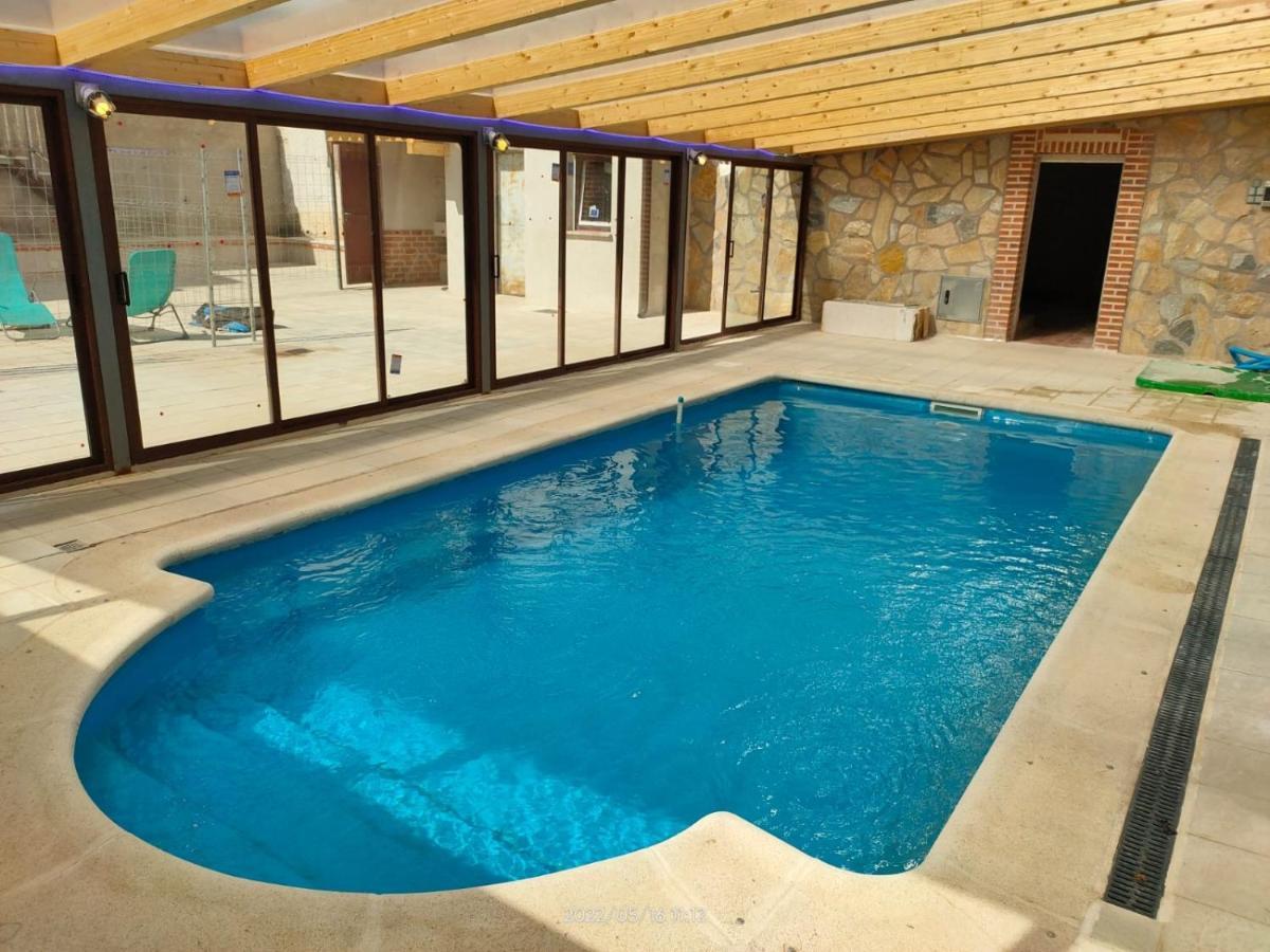 Casa Rural Banos Del Rey Con Piscina Climatizada Vega de Santa Maria Exterior photo